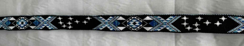 Matariki Star Taniko band for Maori Kakahu (Korowai), Wool, 6cm Carousel 1