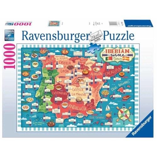 Ravensburger - Iberian Wine Tour Puzzle 1000p Carousel 1