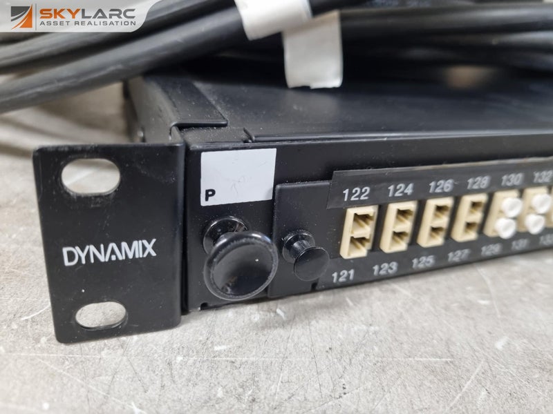 2x Dynamix Fibre Optic Patch Panel / Splicing Trays w/ Fibre Cable Carousel 2