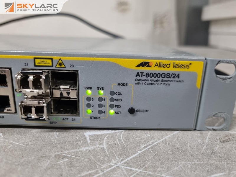 Allied Telesis Stackable Gigabit Ethernet Switch AT-8000GS/24 Carousel 2