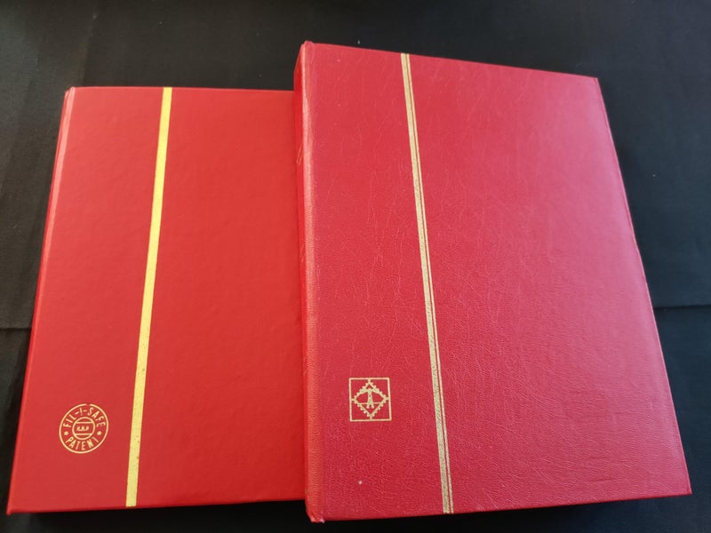 PACIFIC ISLANDS USELFUL COLLECTION IN 2 RED ALBUMS (M/U) $1 S/R!!!!! Carousel 1
