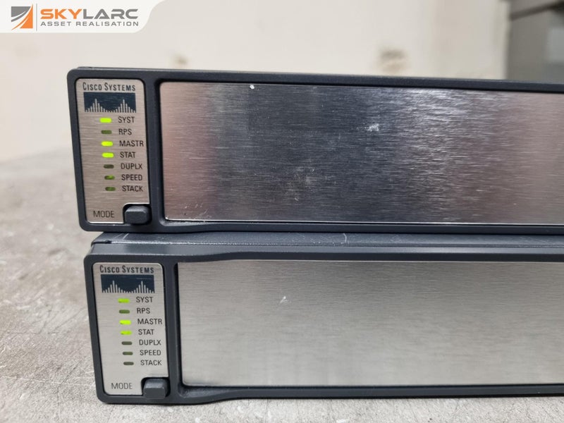 2x Cisco Catalyst 3750G Series Switches Carousel 2