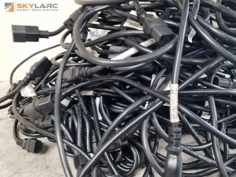 56x Power Extension Cords, C14 Male To C13 Female, Assorted Lengths Carousel 2