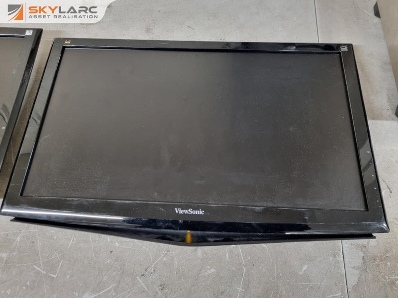 2x ViewSonic 22" LED Monitors, no base stands Carousel 2