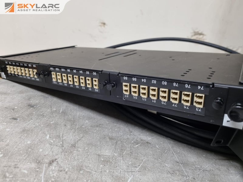 2x Dynamix Fibre Optic Patch Panel / Splicing Trays w/ Fibre Cable Carousel 2