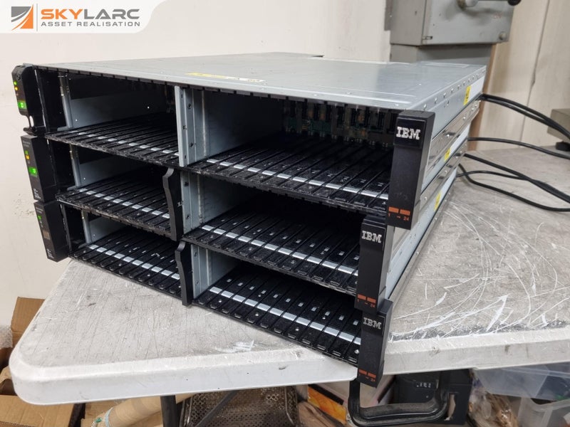 3x IBM Storwise V7000 Storage Control Enclosures Carousel 1