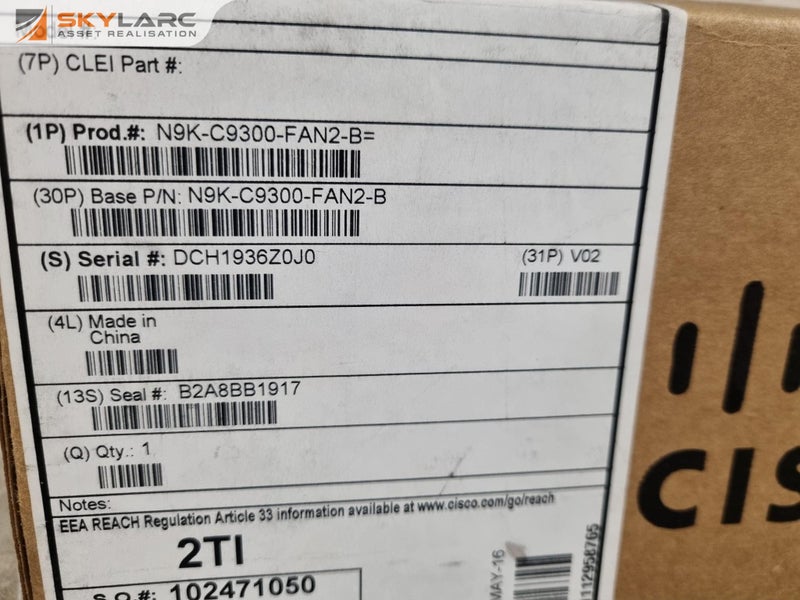 3x Cisco Server Fans Carousel 7