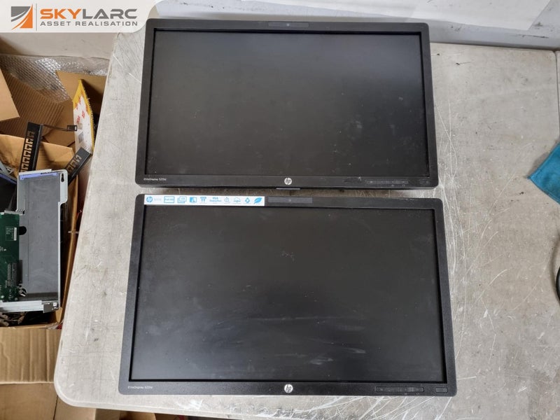 2x HP EliteDisplay 23" LCD Monitors. Carousel 1