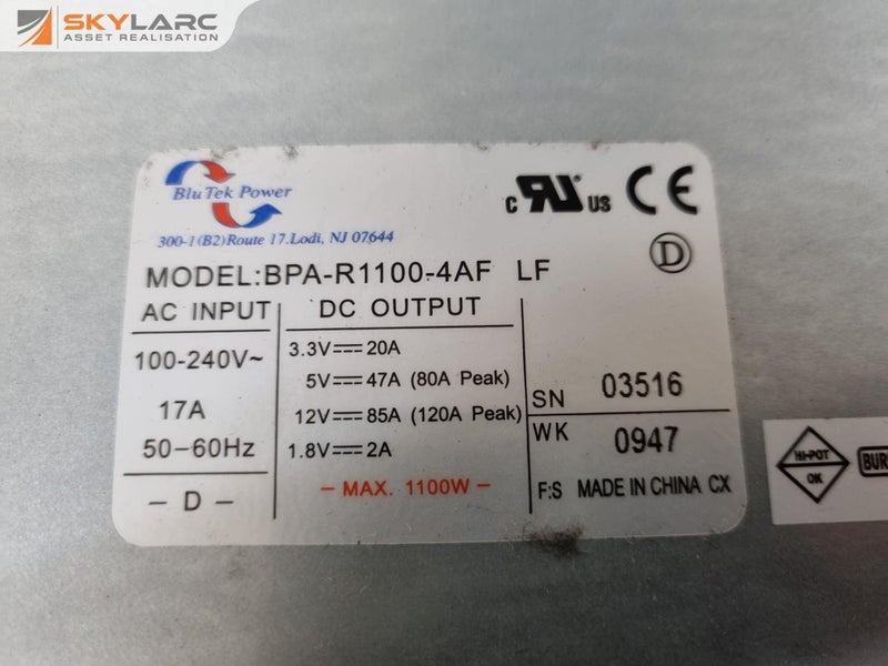 BluTek 1100W Server Power Supply Unit Carousel 2