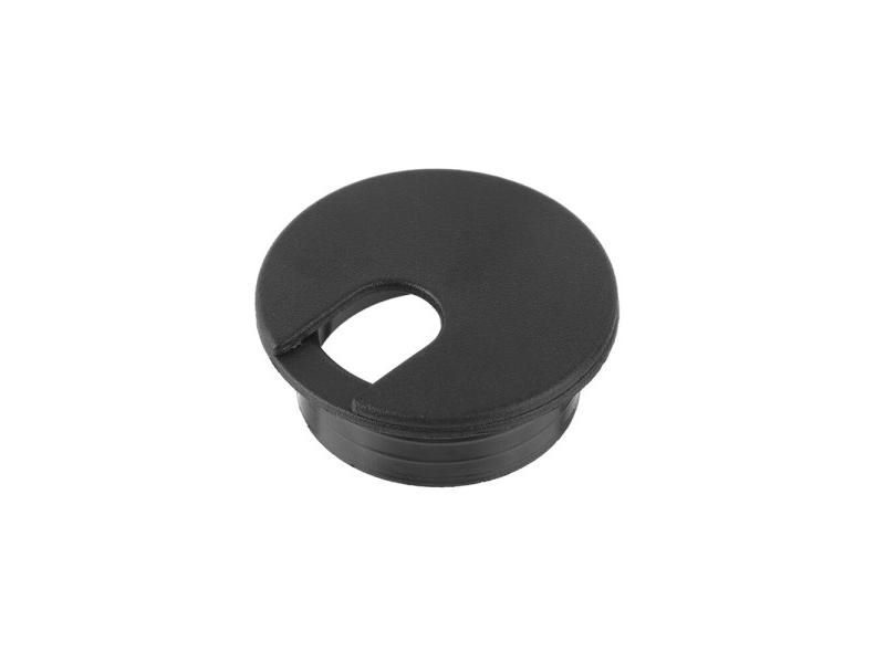 35/50mm Desk Table Plastic Cable Hole Cover Round Wire Tidy Grommet Carousel 1