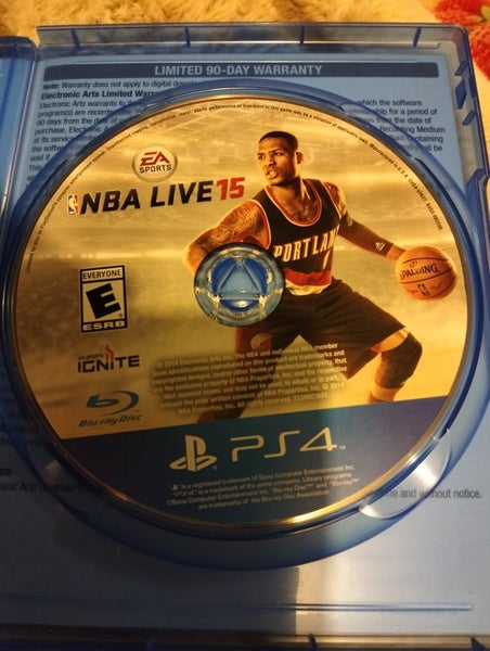 NBA LIVE 15 PlayStation 4 game PS5 compatible62864739609731112