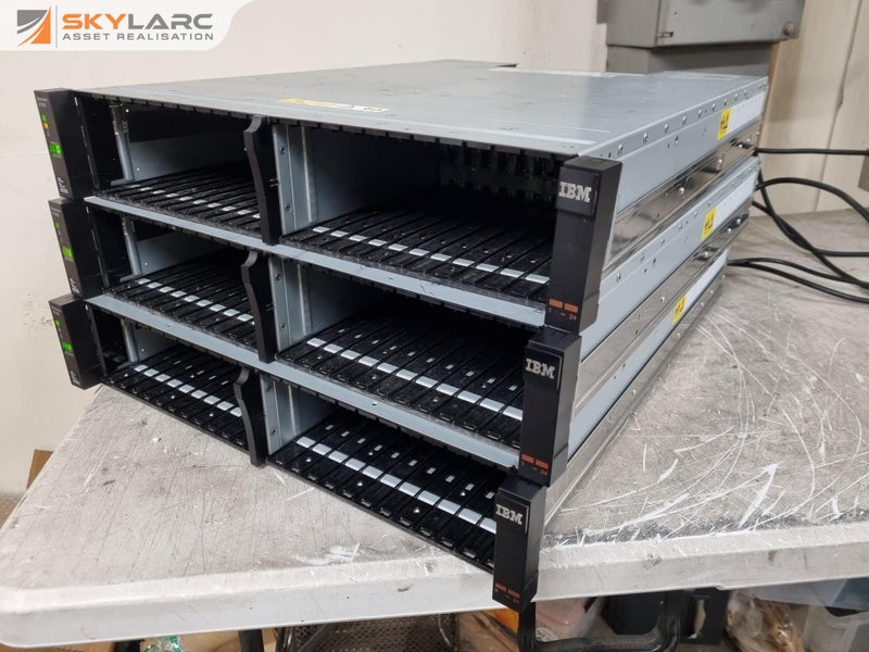 3x IBM Storwise V7000 Storage Expansion Enclosures Carousel 1