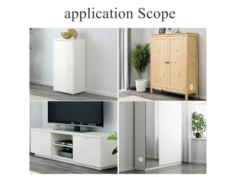 10pc/lot 30-65mm Stainless Steel Air Vent Cabinet Decoration Carousel 1