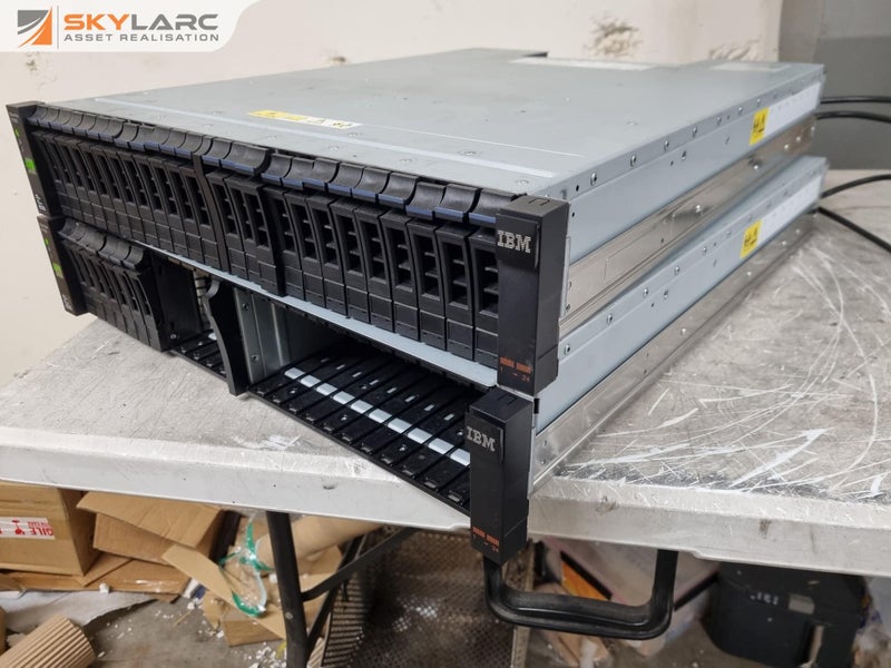 2x IBM Storwise V7000 Storage Expansion Enclosures Carousel 1