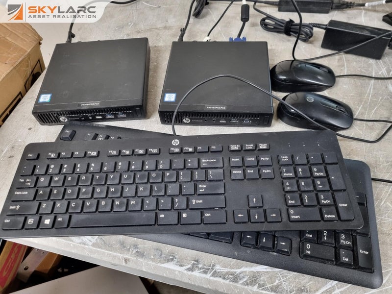 2x HP EliteDesk 800 G2 Mini Desktop PC's Carousel 1