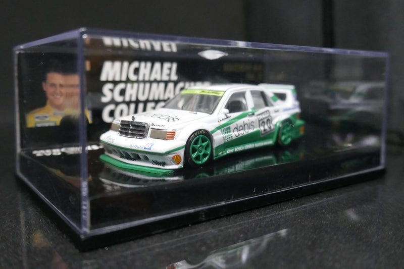 Minichamps 1/64 Mercedes-Benz 190 E Evo 2 #20 M. Schumacher Norisring DTM 1991 Carousel 1