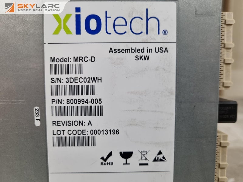 XioTech Managed Reliability Controler Module MRC-D Carousel 6