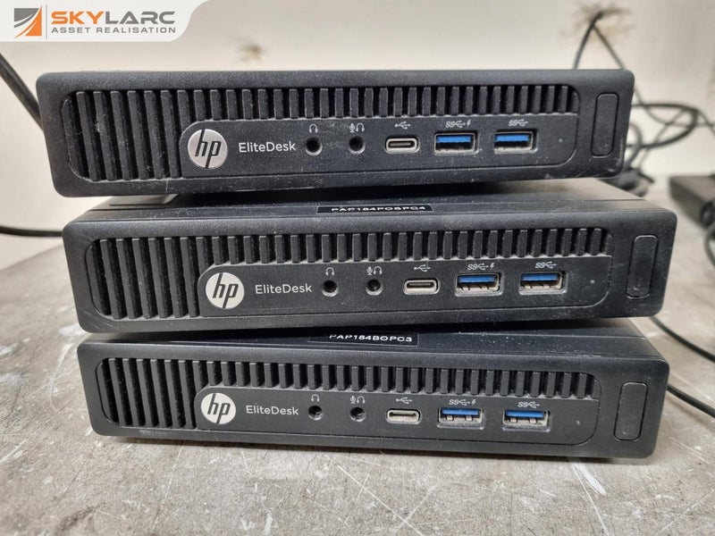 3x HP EliteDesk 800 G2 Mini Desktop PC's, w/ noisy cooling fans Carousel 2