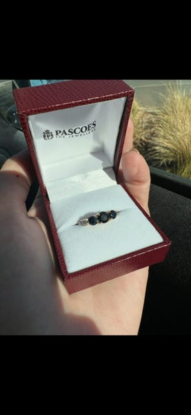 Blue Sapphire Gold Ring 5 1/262863232386306111