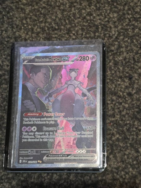 Pokemon Destined Rival Cards including Team Rockets Mewtwo ex Carousel 1