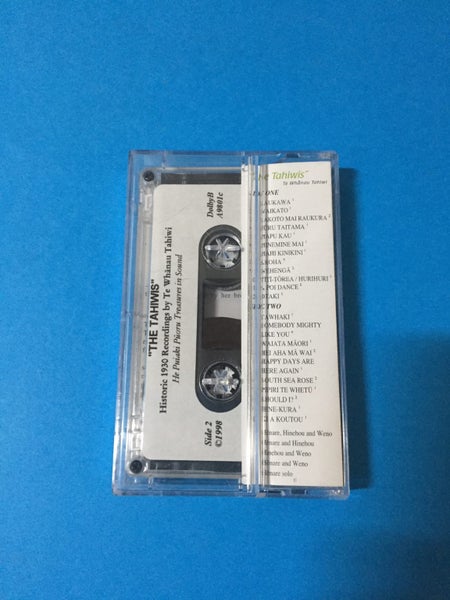 The Tahiwis: Historic 1930 Recordings by Te Whanau Tahiwi (Cassette) Carousel 2