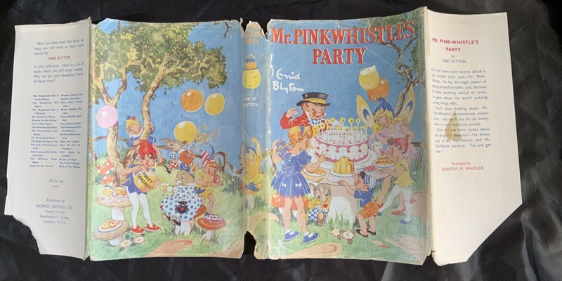 Mr Pink-Whistle’s Party by Enid Blyton hbk dj 1955 Carousel 2