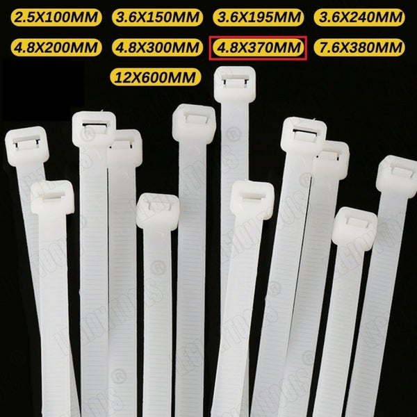 Cable Ties 4.8x370mm Carousel 1