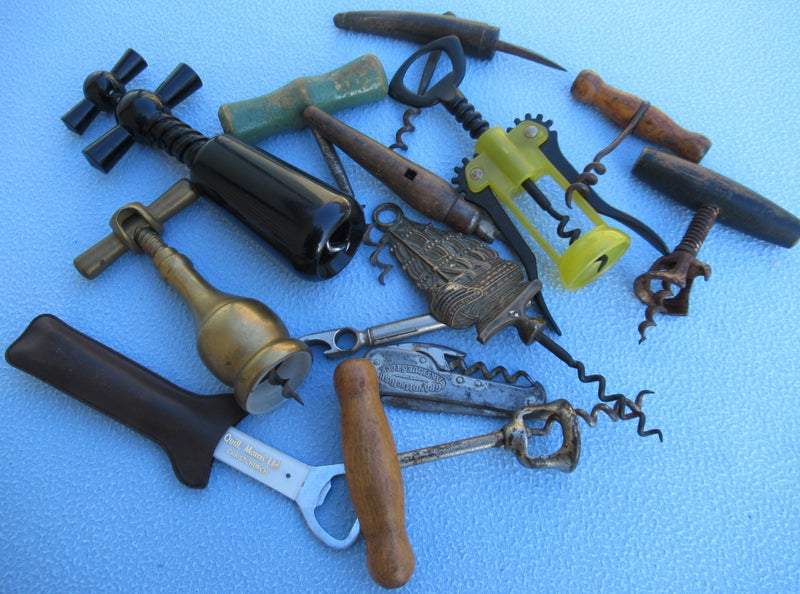 13 old cork screws/ bottle openers …Auction 2 of 2 Carousel 1