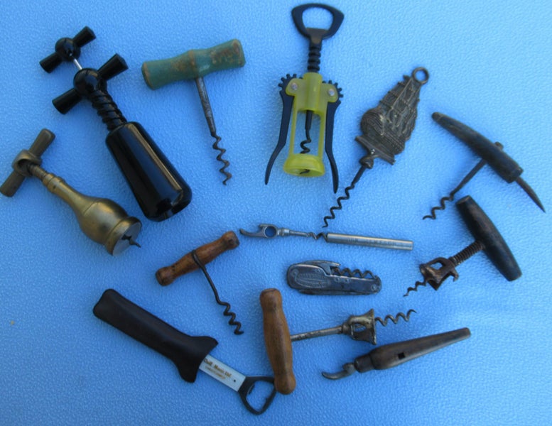 13 old cork screws/ bottle openers …Auction 2 of 2 Carousel 2