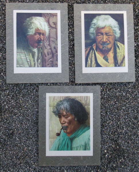 Charles Goldie Maori wahine rangatira prints x 3 Carousel 2