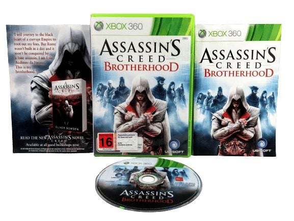 Assassin's Creed Brotherhood (XBox 360 - ORIGINAL PRINT) *EXCELLENT & COMPLETE* Carousel 1