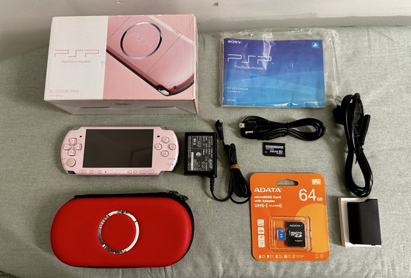 PlayStation Portable (PSP) 3000 – Blossom Pink | 64GB | Fully Set Up Carousel 1