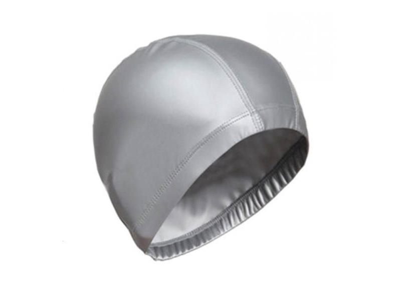 Elastic Waterproof PU Swimming Cap For Men Women Adults Carousel 1