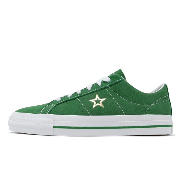 Converse One Star Pro Green White Gold Men Unisex LifeStyle Casual Shoes A06645C Carousel 1
