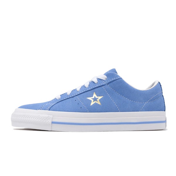 Converse One Star Pro Blue White Gold Men Unisex LifeStyle Casual Shoes A06647C Carousel 1