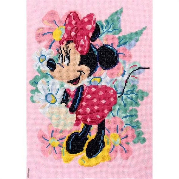 Disney Minnie Mouse No Count Cross Stitch Kit Carousel 2
