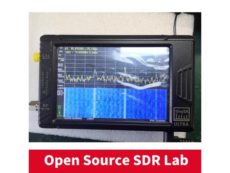 Tinysa 100khz-5.3ghz 4 Inch Hand-held RF Spectrum Analyzer Generator With Carousel 1