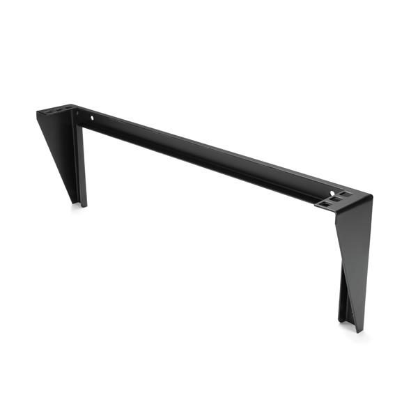 1U 19in Steel Vertical Wall Mount Equipment Rack Bracket Carousel 1