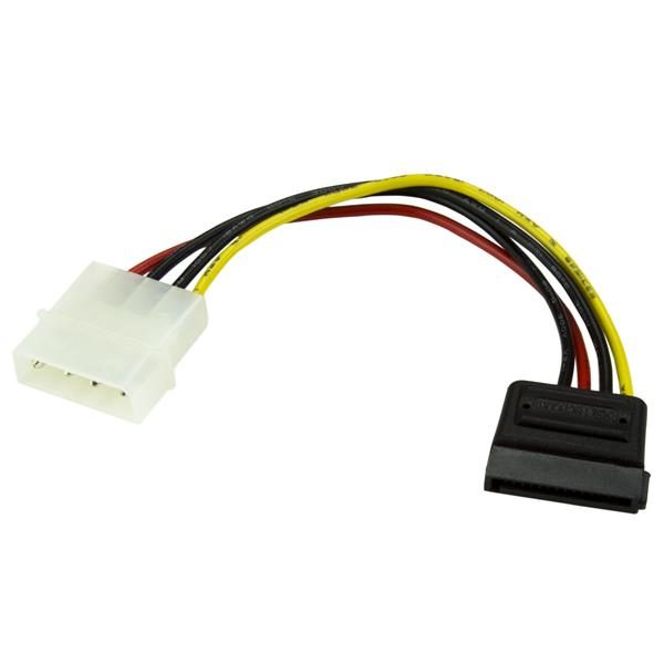 15cm (6in) 4 Pin Molex to SATA Power Cable Adapter Carousel 1