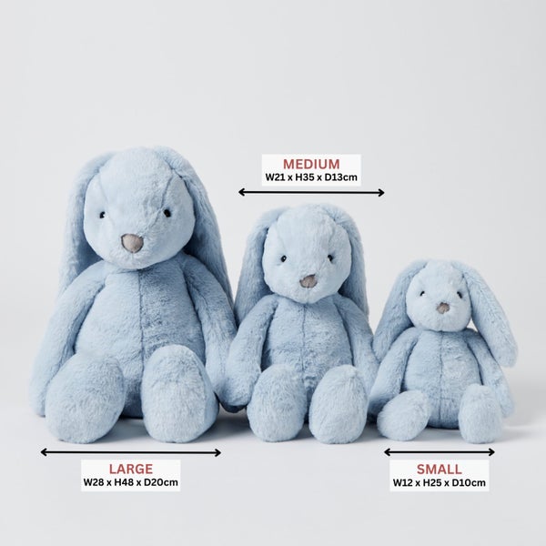 Jiggle & Giggle Pale Blue Bunny Medium Carousel 3