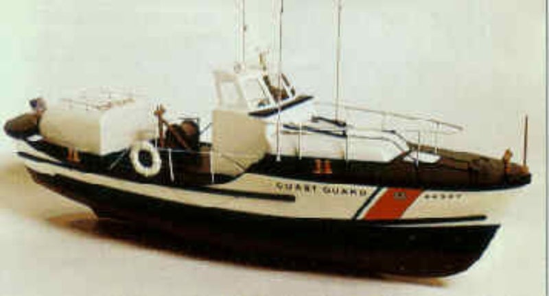 Wooden Ship Kit - 33" U.S Coast Guard Lifeboat Carousel 1