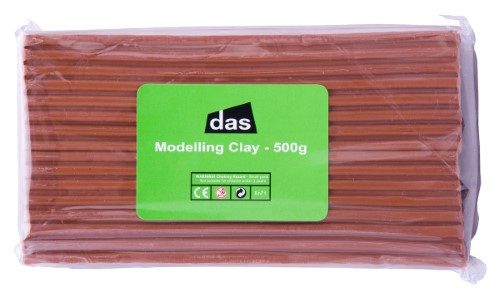 Das Modelling Clay 500g Brown Carousel 1