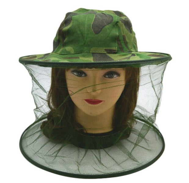 Camouflage Mosquito Bug Insect Net Bee Mesh Hat Carousel 2
