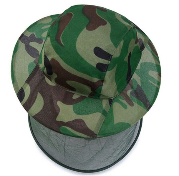Camouflage Mosquito Bug Insect Net Bee Mesh Hat Carousel 3