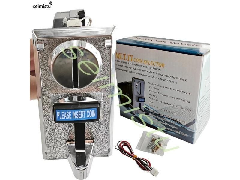 Multi-value Coin Acceptor Electronic Vending Machine Multi Coin Acceptor Carousel 1