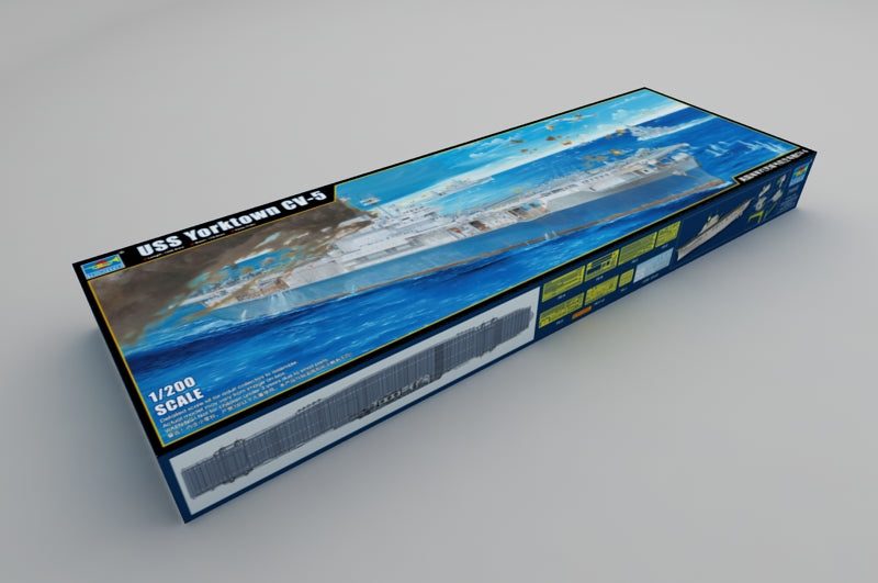 Trumpeter 1:200 Yorktown CV-5 Aircraft Carrier Model | No. 03711 Carousel 1