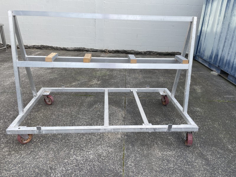 Building products sheet storage A frame. Carousel 1