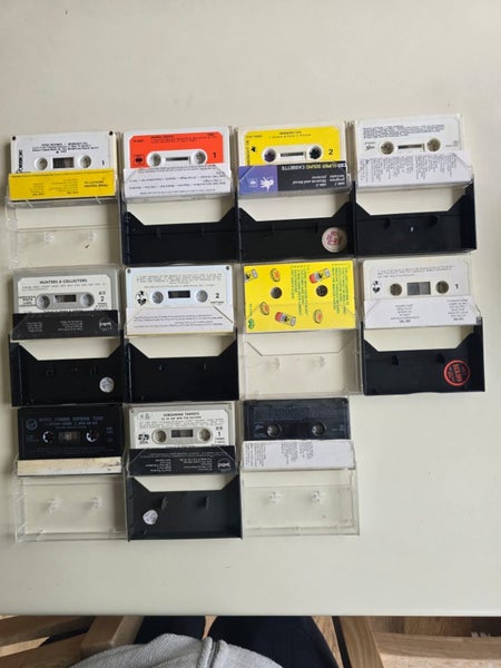 9 x Australian Music Cassettes $1 RESERVE62863224993409112
