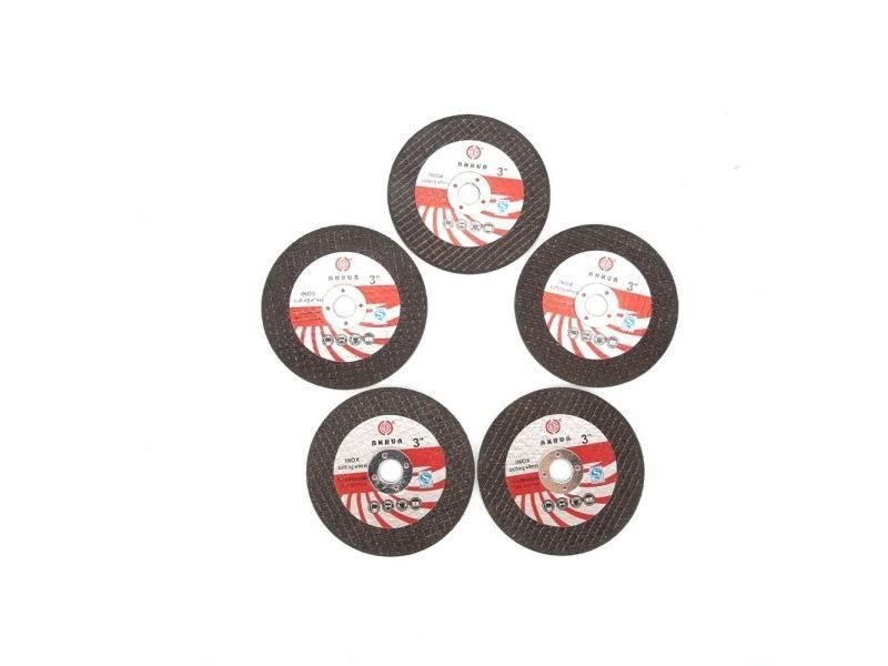 5PCS 75mm Grinding Wheel Metal Cutting Disc Polishing Sheet For 12V Mini Angle Carousel 1