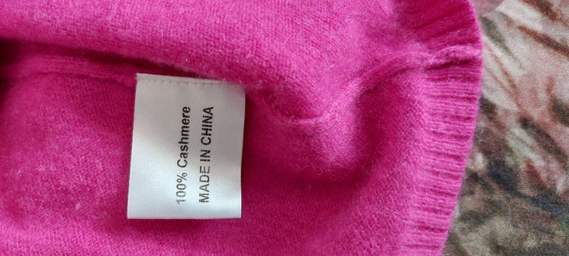 Attitude 100% cashmere luxe super soft & warm jersey/cardi Great used cond Carousel 2